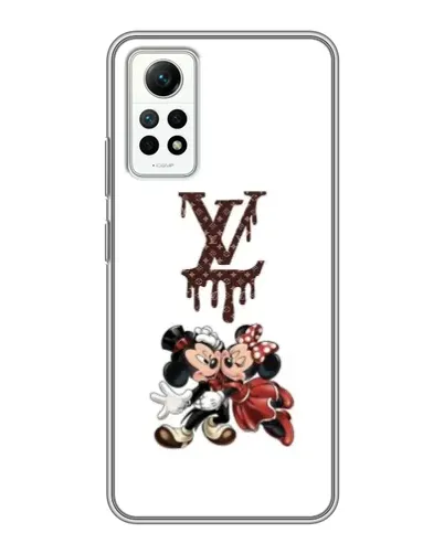 Чехол для Xiaomi Redmi Note 12 Pro (4g) с картинкой «LV и Микки Маус» Чехол для Xiaomi Redmi Note 12 Pro (4g) с картинкой «LV и Микки Маус»