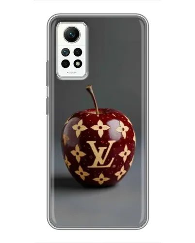 Чехол для Xiaomi Redmi Note 12 Pro (4g) с картинкой «Красное яблоко LV» Чехол для Xiaomi Redmi Note 12 Pro (4g) с картинкой «Красное яблоко LV»