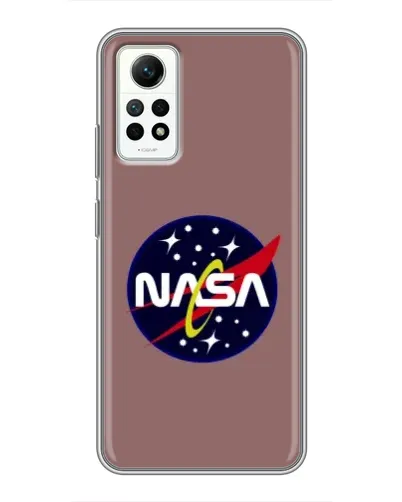 Чехол для Xiaomi Redmi Note 12 Pro (4g) с картинкой «NASA — ретро космос» Чехол для Xiaomi Redmi Note 12 Pro (4g) с картинкой «NASA — ретро космос»