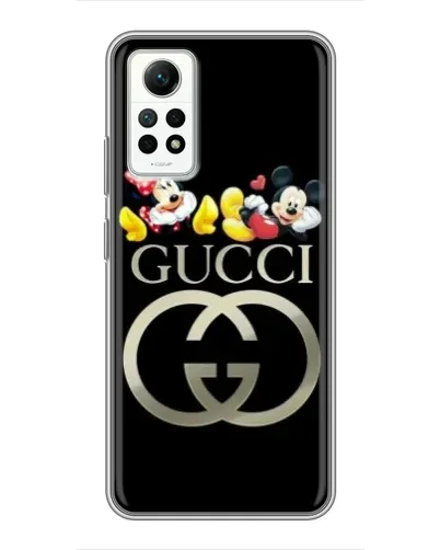 Чехол для Xiaomi Redmi Note 12 Pro (4g) с картинкой «Gucci — герои Disney» Чехол для Xiaomi Redmi Note 12 Pro (4g) с картинкой «Gucci — герои Disney»