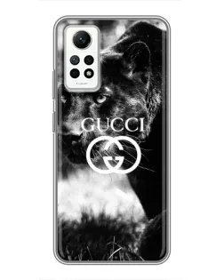 Чехол для Xiaomi Redmi Note 12 Pro (4g) с картинкой «Gucci — дикая природа» Чехол для Xiaomi Redmi Note 12 Pro (4g) с картинкой «Gucci — дикая природа»