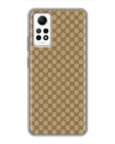 Чехол для Xiaomi Redmi Note 12 Pro (4g) с картинкой «Gucci — классический беж» Чехол для Xiaomi Redmi Note 12 Pro (4g) с картинкой «Gucci — классический беж»