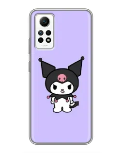 Чехол для Xiaomi Redmi Note 12 Pro (4g) с картинкой «Kuromi — нежный фиолетовый» Чехол для Xiaomi Redmi Note 12 Pro (4g) с картинкой «Kuromi — нежный фиолетовый»