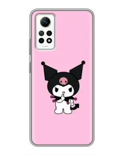 Чехол для Xiaomi Redmi Note 12 Pro (4g) с картинкой «Kuromi — розовая нежность» Чехол для Xiaomi Redmi Note 12 Pro (4g) с картинкой «Kuromi — розовая нежность»
