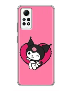 Чехол для Xiaomi Redmi Note 12 Pro (4g) с картинкой «Kuromi — любовь в сердце» Чехол для Xiaomi Redmi Note 12 Pro (4g) с картинкой «Kuromi — любовь в сердце»