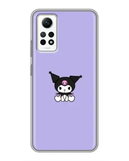 Чехол для Xiaomi Redmi Note 12 Pro (4g) с картинкой «Kuromi — фиолетовый минимализм» Чехол для Xiaomi Redmi Note 12 Pro (4g) с картинкой «Kuromi — фиолетовый минимализм»