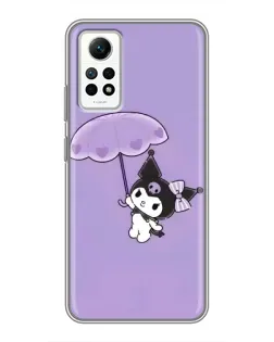 Чехол для Xiaomi Redmi Note 12 Pro (4g) с картинкой «Kuromi с зонтиком» Чехол для Xiaomi Redmi Note 12 Pro (4g) с картинкой «Kuromi с зонтиком»