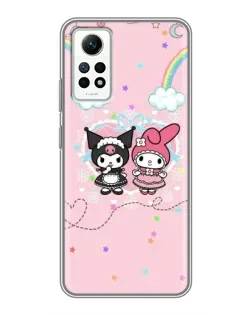 Чехол для Xiaomi Redmi Note 12 Pro (4g) с картинкой «My Melody и Kuromi» Чехол для Xiaomi Redmi Note 12 Pro (4g) с картинкой «My Melody и Kuromi»