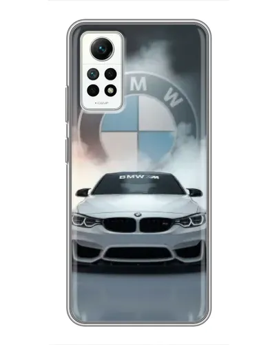 Чехол для Xiaomi Redmi Note 12 Pro (4g) с картинкой «BMW в белом дыму» Чехол для Xiaomi Redmi Note 12 Pro (4g) с картинкой «BMW в белом дыму»