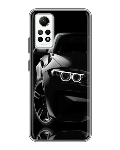Чехол для Xiaomi Redmi Note 12 Pro (4g) с картинкой «Черная BMW — профиль» Чехол для Xiaomi Redmi Note 12 Pro (4g) с картинкой «Черная BMW — профиль»