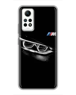 Чехол для Xiaomi Redmi Note 12 Pro (4g) с картинкой «BMW — взгляд тигра»