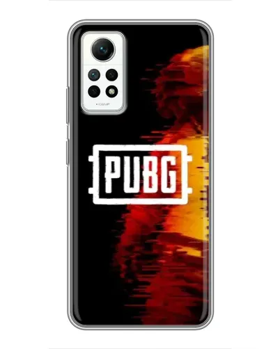 Чехол для Xiaomi Redmi Note 12 Pro (4g) с картинкой «Яркий логотип PUBG»