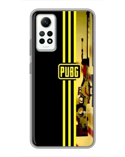 Чехол для Xiaomi Redmi Note 12 Pro (4g) с картинкой «PUBG — камуфляжный шлем»