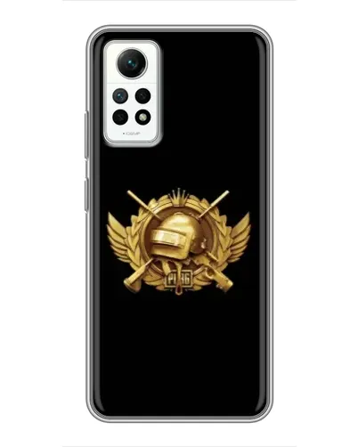 Чехол для Xiaomi Redmi Note 12 Pro (4g) с картинкой «PUBG — оранжевый градиент»
