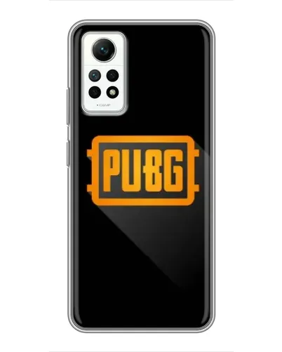 Чехол для Xiaomi Redmi Note 12 Pro (4g) с картинкой «PUBG — рамка лого»