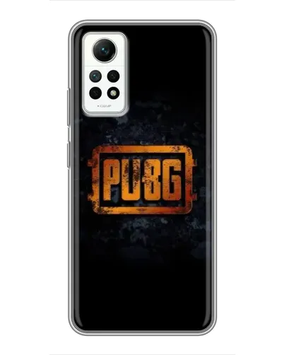 Чехол для Xiaomi Redmi Note 12 Pro (4g) с картинкой «PUBG — золотой логотип»