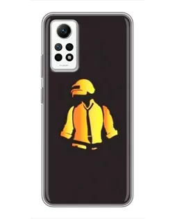 Чехол для Xiaomi Redmi Note 12 Pro (4g) с картинкой «Winner Winner — PUBG»