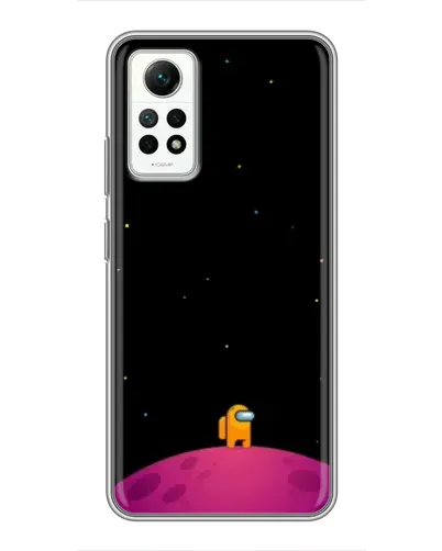 Чехол для Xiaomi Redmi Note 12 Pro (4g) с картинкой «Одинокий герой на планете»