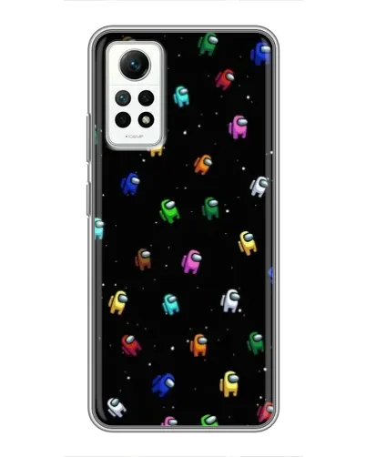 Чехол для Xiaomi Redmi Note 12 Pro (4g) с картинкой «Экипаж Among Us»