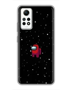 Чехол для Xiaomi Redmi Note 12 Pro (4g) с картинкой «Красный Among Us» Чехол для Xiaomi Redmi Note 12 Pro (4g) с картинкой «Красный Among Us»