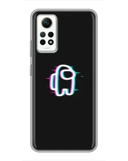 Чехол для Xiaomi Redmi Note 12 Pro (4g) с картинкой «Among Us неон» Чехол для Xiaomi Redmi Note 12 Pro (4g) с картинкой «Among Us неон»