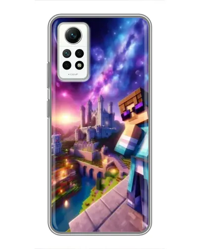 Чохол для Xiaomi Redmi Note 12 Pro (4g) з картинкою «Стів та космос» Чохол для Xiaomi Redmi Note 12 Pro (4g) з картинкою «Стів та космос»