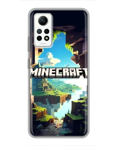 Чохол для Xiaomi Redmi Note 12 Pro (4g) з картинкою «Печера Майнкрафт» Чохол для Xiaomi Redmi Note 12 Pro (4g) з картинкою «Печера Майнкрафт»