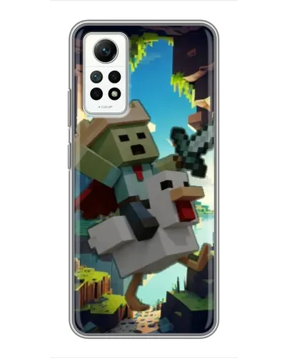 Чохол для Xiaomi Redmi Note 12 Pro (4g) з картинкою «Стів та гусь» Чохол для Xiaomi Redmi Note 12 Pro (4g) з картинкою «Стів та гусь»