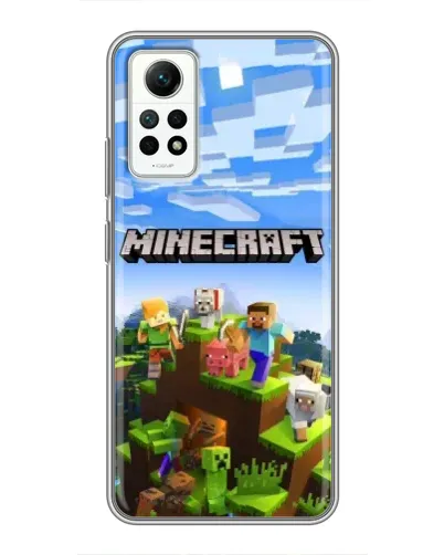 Чохол для Xiaomi Redmi Note 12 Pro (4g) з картинкою «Minecraft класичний світ» Чохол для Xiaomi Redmi Note 12 Pro (4g) з картинкою «Minecraft класичний світ»
