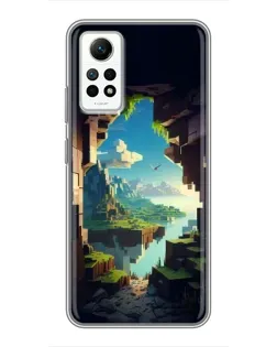 Чохол для Xiaomi Redmi Note 12 Pro (4g) з картинкою «Вид з печери»