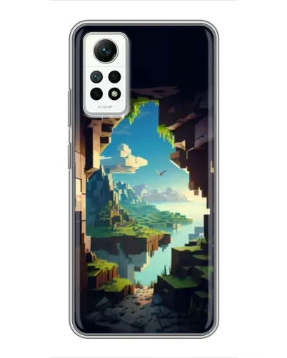 Чохол для Xiaomi Redmi Note 12 Pro (4g) з картинкою «Вид з печери» Чохол для Xiaomi Redmi Note 12 Pro (4g) з картинкою «Вид з печери»