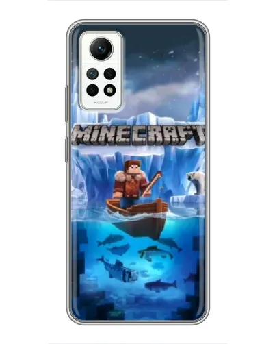 Чохол для Xiaomi Redmi Note 12 Pro (4g) з картинкою «Minecraft льодянийсвіт» Чохол для Xiaomi Redmi Note 12 Pro (4g) з картинкою «Minecraft льодянийсвіт»