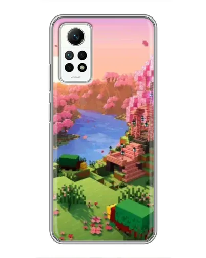 Чохол для Xiaomi Redmi Note 12 Pro (4g) з картинкою «Рожеве дерево Minecraft» Чохол для Xiaomi Redmi Note 12 Pro (4g) з картинкою «Рожеве дерево Minecraft»