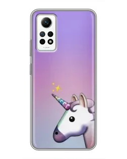 Чехол для Xiaomi Redmi Note 12 Pro (4g) с картинкой «Единорог градиент» Чехол для Xiaomi Redmi Note 12 Pro (4g) с картинкой «Единорог градиент»