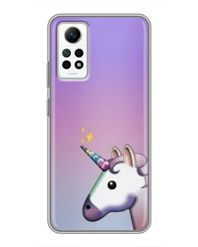 Чехол для Xiaomi Redmi Note 12 Pro (4g) с картинкой «Единорог градиент» Чехол для Xiaomi Redmi Note 12 Pro (4g) с картинкой «Единорог градиент»