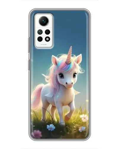 Чехол для Xiaomi Redmi Note 12 Pro (4g) с картинкой «Единорог на поляне» Чехол для Xiaomi Redmi Note 12 Pro (4g) с картинкой «Единорог на поляне»