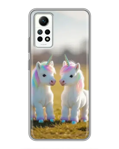 Чехол для Xiaomi Redmi Note 12 Pro (4g) с картинкой «Пара единорогов» Чехол для Xiaomi Redmi Note 12 Pro (4g) с картинкой «Пара единорогов»