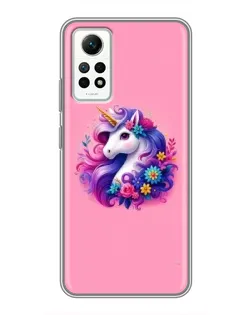 Чехол для Xiaomi Redmi Note 12 Pro (4g) с картинкой «Сказочный единорог»