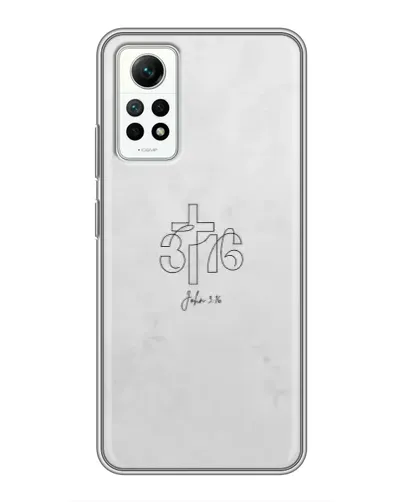 Чехол для Xiaomi Redmi Note 12 Pro (4g) с картинкой «Иоанна 3:16 Крест» Чехол для Xiaomi Redmi Note 12 Pro (4g) с картинкой «Иоанна 3:16 Крест»