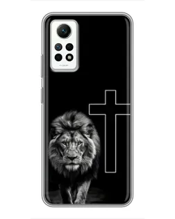 Чехол для Xiaomi Redmi Note 12 Pro (4g) с картинкой «Лев и Крест» Чехол для Xiaomi Redmi Note 12 Pro (4g) с картинкой «Лев и Крест»