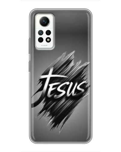 Чехол для Xiaomi Redmi Note 12 Pro (4g) с картинкой «Надпись Jesus Graffiti» Чехол для Xiaomi Redmi Note 12 Pro (4g) с картинкой «Надпись Jesus Graffiti»