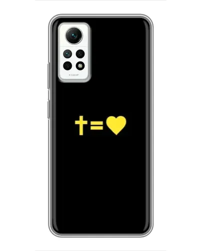Чехол для Xiaomi Redmi Note 12 Pro (4g) с картинкой «Сердце и Крест» Чехол для Xiaomi Redmi Note 12 Pro (4g) с картинкой «Сердце и Крест»