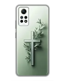 Чехол для Xiaomi Redmi Note 12 Pro (4g) с картинкой «Оливковая ветвь»