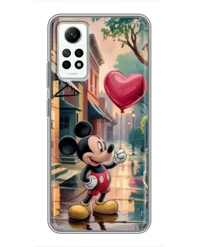 Чехол для Xiaomi Redmi Note 12 Pro (4g) с картинкой «Микки и шарик-сердце» Чехол для Xiaomi Redmi Note 12 Pro (4g) с картинкой «Микки и шарик-сердце»