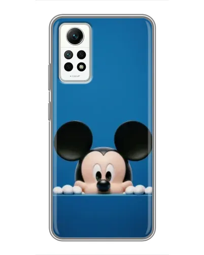 Чехол для Xiaomi Redmi Note 12 Pro (4g) с картинкой «Микки выглядывает» Чехол для Xiaomi Redmi Note 12 Pro (4g) с картинкой «Микки выглядывает»