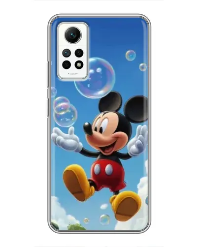 Чехол для Xiaomi Redmi Note 12 Pro (4g) с картинкой «Mickey и мыльные пузыри» Чехол для Xiaomi Redmi Note 12 Pro (4g) с картинкой «Mickey и мыльные пузыри»