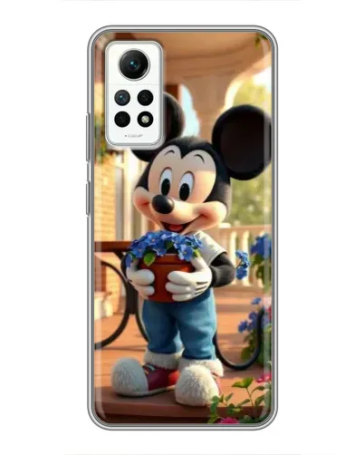 Чехол для Xiaomi Redmi Note 12 Pro (4g) с картинкой «Микки садовод» Чехол для Xiaomi Redmi Note 12 Pro (4g) с картинкой «Микки садовод»