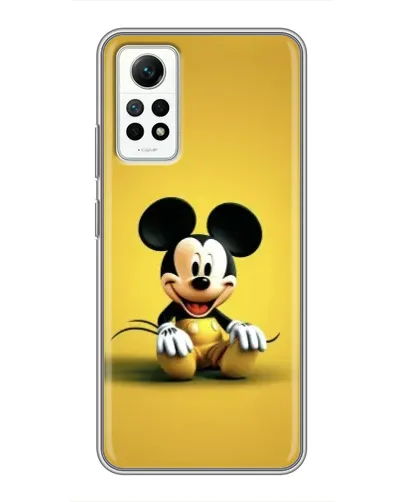 Чехол для Xiaomi Redmi Note 12 Pro (4g) с картинкой «Микки на желтом» Чехол для Xiaomi Redmi Note 12 Pro (4g) с картинкой «Микки на желтом»