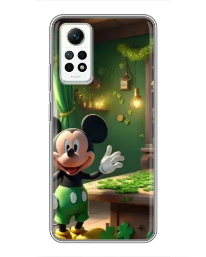 Чехол для Xiaomi Redmi Note 12 Pro (4g) с картинкой «Микки в мастерской» Чехол для Xiaomi Redmi Note 12 Pro (4g) с картинкой «Микки в мастерской»