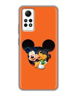 Чехол для Xiaomi Redmi Note 12 Pro (4g) с картинкой «Сердце Микки Минни» Чехол для Xiaomi Redmi Note 12 Pro (4g) с картинкой «Сердце Микки Минни»
